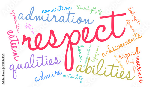 Respect Word Cloud