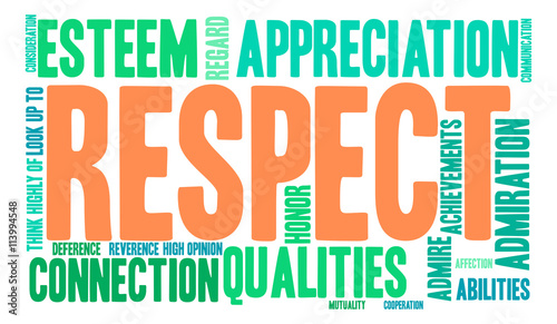 Respect Word Cloud