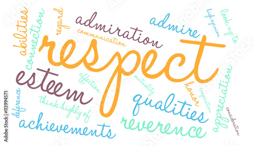 Respect Word Cloud