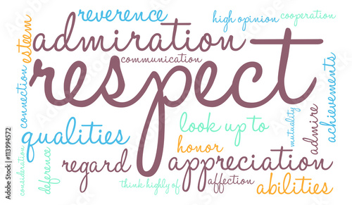 Respect Word Cloud