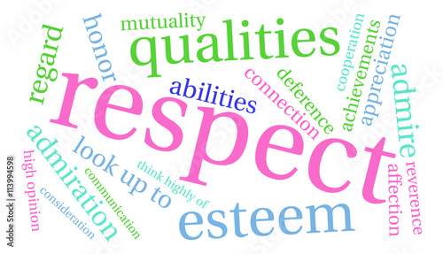 Respect Word Cloud