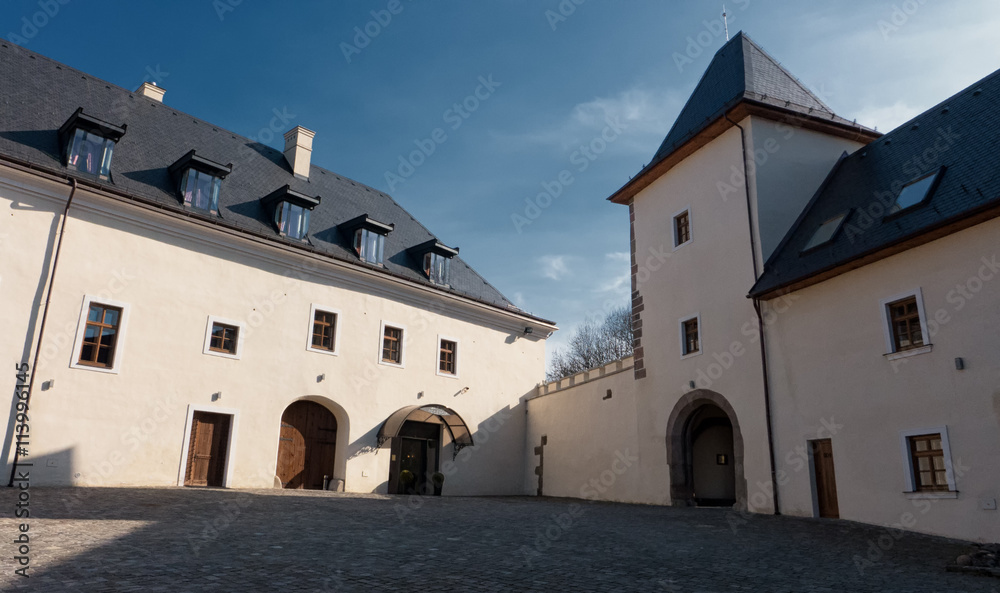 Naklejka premium Castle Grand Viglas, Slovakia