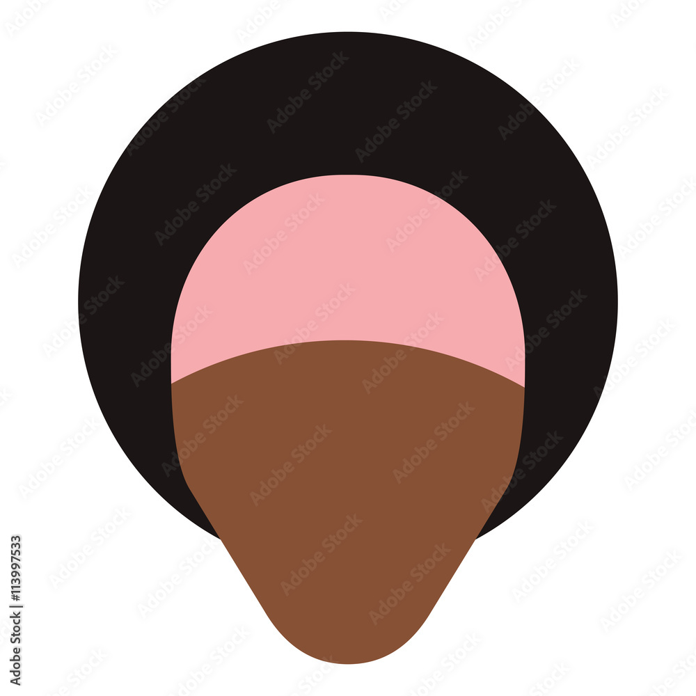 woman with headband Stock Vector | Adobe Stock