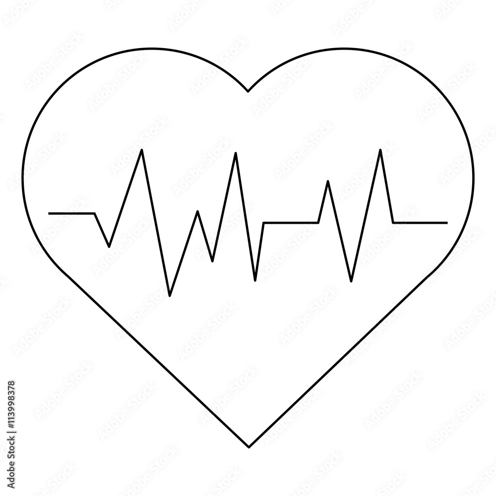 heart carton pulse heart carton pulse