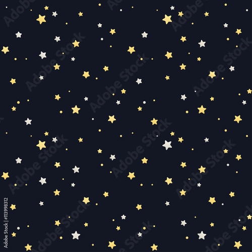 Seamless star pattern