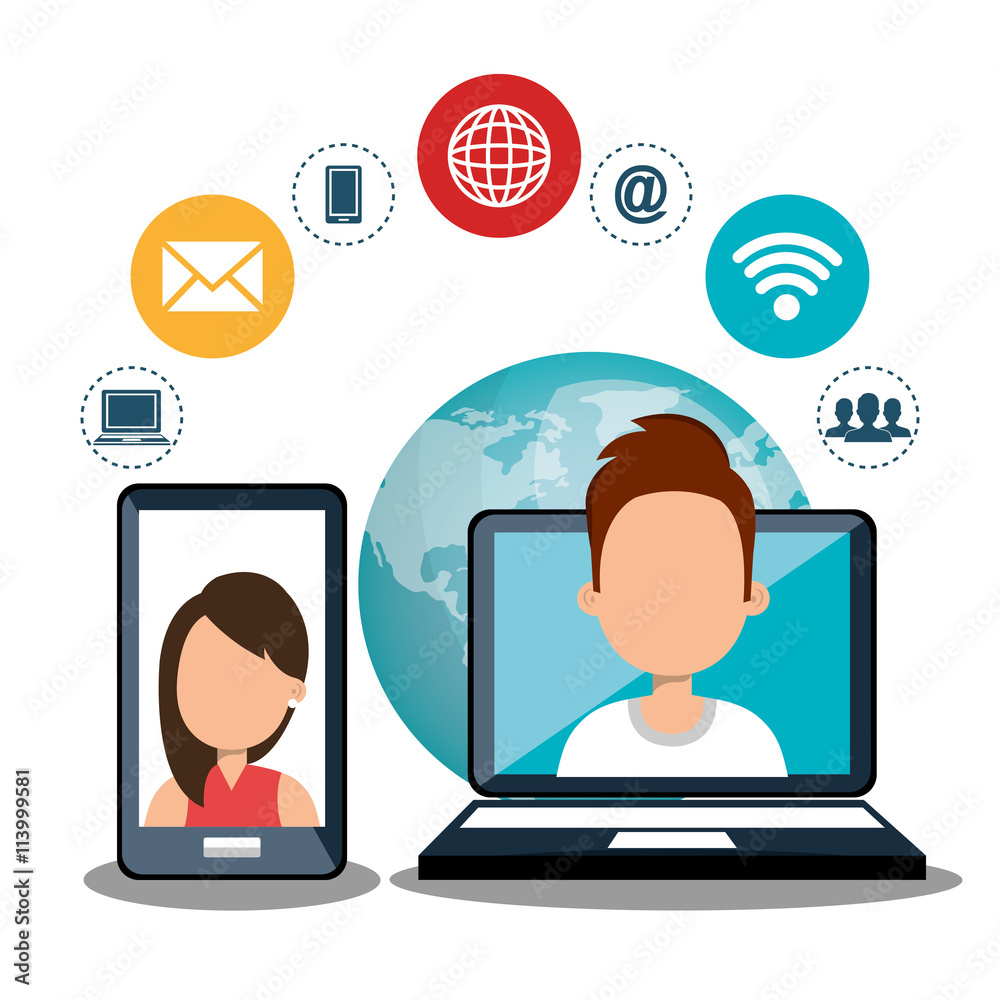 internet communication design, vector illustration eps10 graphic internet communication design, vector illustration eps10 graphic