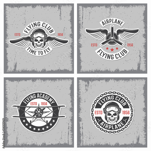 Airplane Icon Set