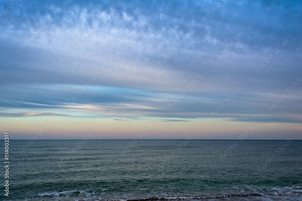 Black Sea. Sea and sky.