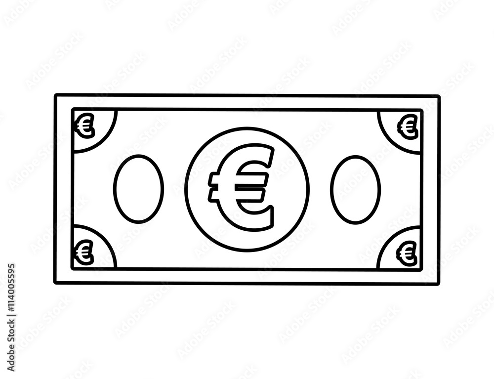 Bill icon. Money and Financial item design. vector graphic Bill icon. Money and Financial item design. vector graphic