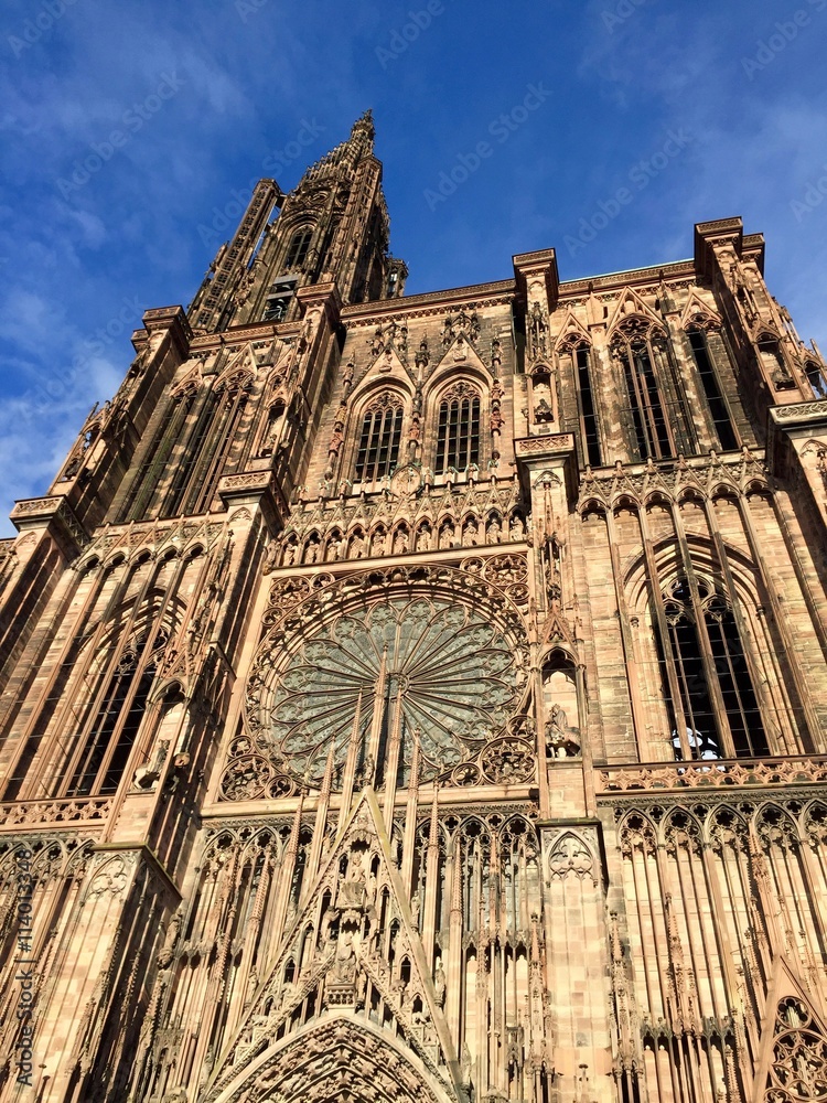 Φωτογραφία "Notre-Dame de Strasbourg"
The gothic cathedral of Strasbourg, France