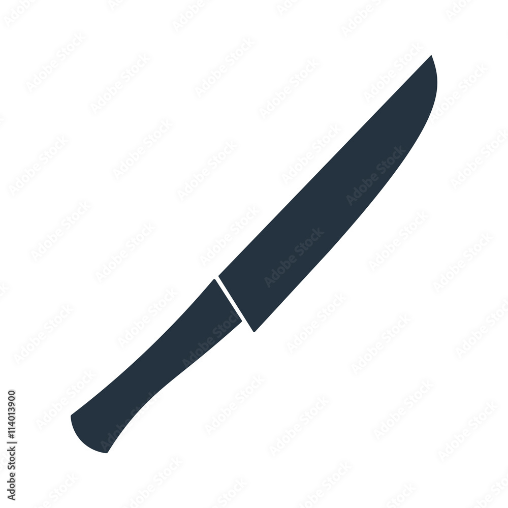 knife icon - travel 100 set knife icon - travel 100 set