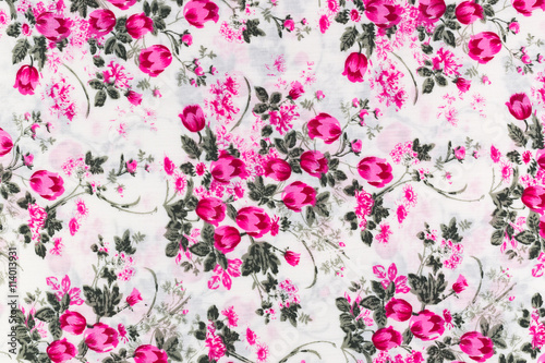 Foral fabric