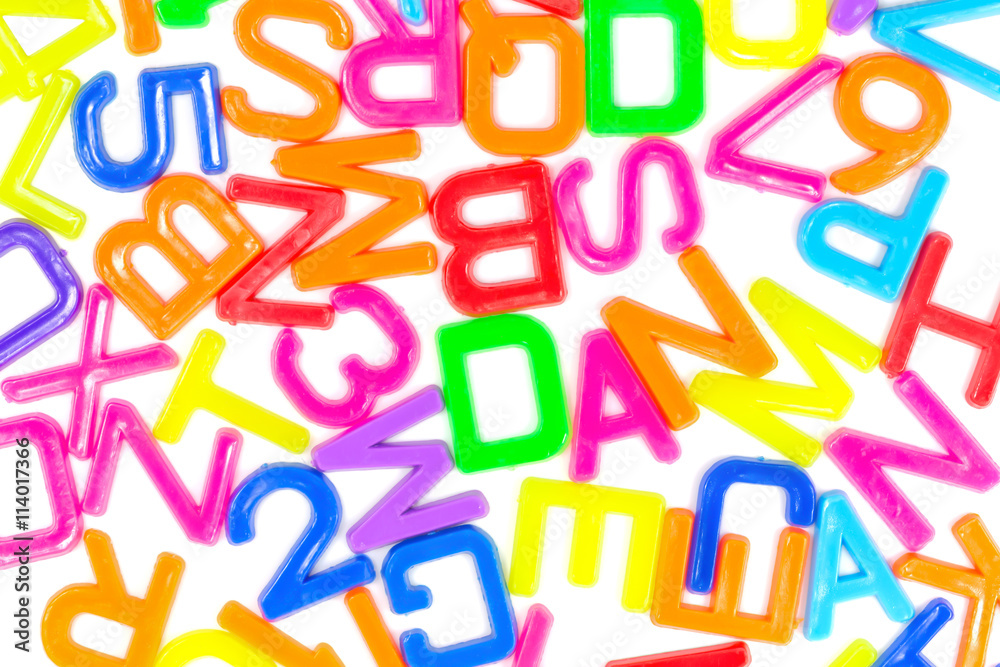 Plastic Alphabet Plastic Alphabet