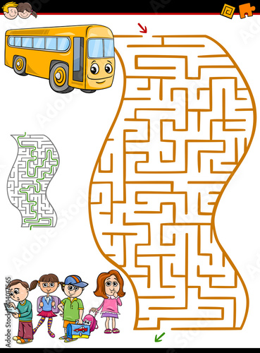 maze or labyrinth activity for kids