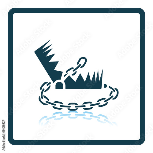 Bear hunting trap  icon