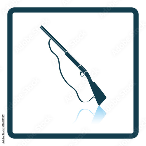 Hunting gun icon