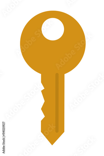 key with hole on top