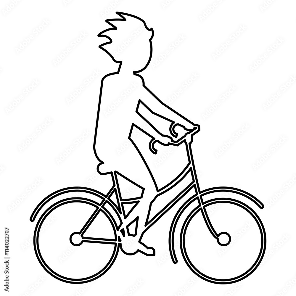 person riding a bike person riding a bike