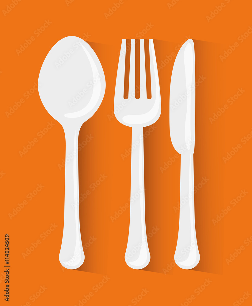 Fototapeta premium Restaurant design illustration