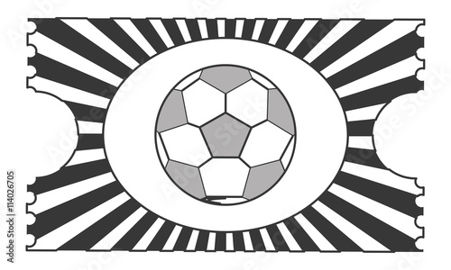 football ticket icon