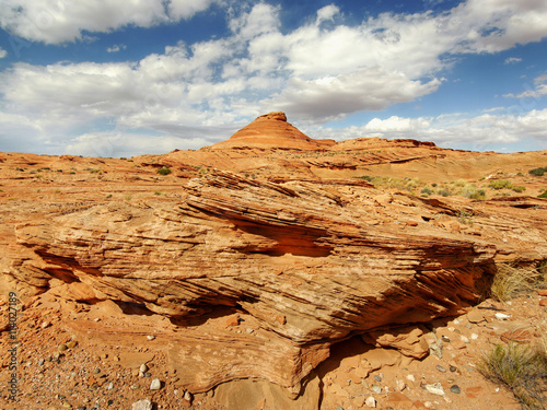 Wild Utah desert landscape, USA photo