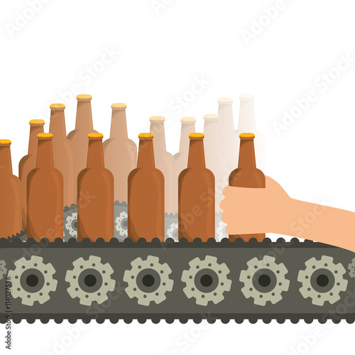 Beer design. illuistration