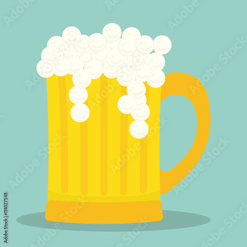 Beer design. illuistration