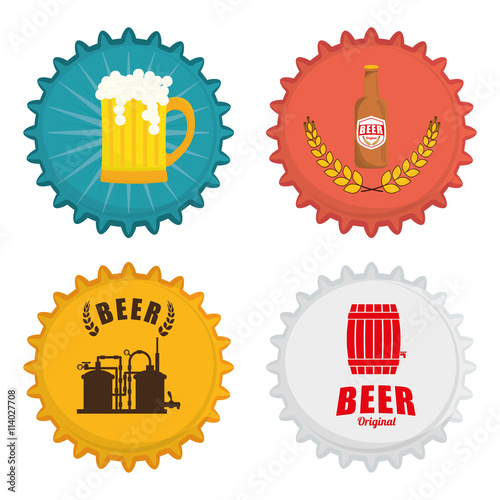 Beer design. illuistration
