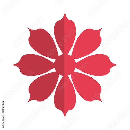 red flower icon