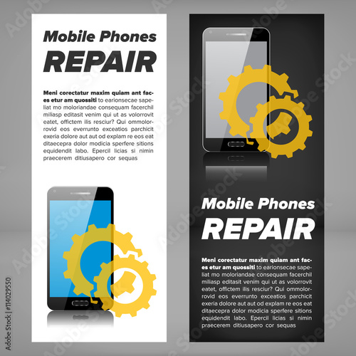 Smart phone repair banner