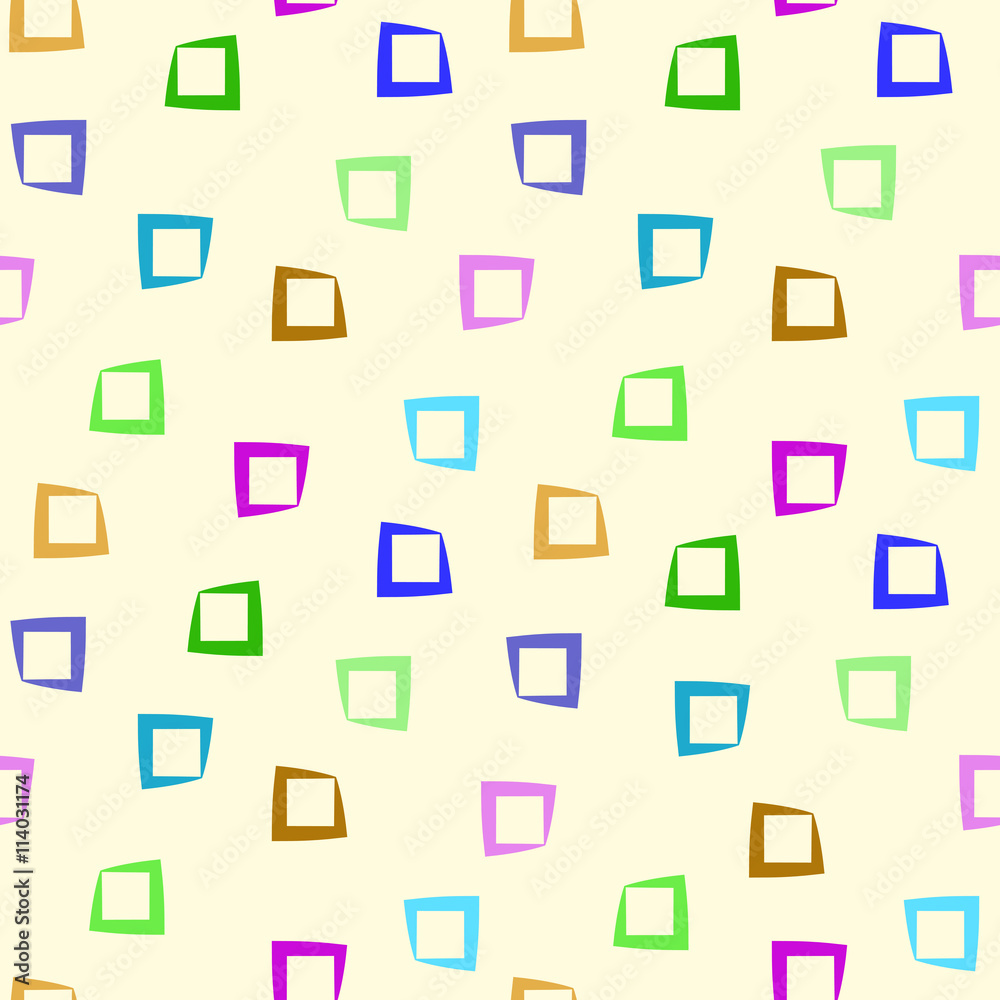 Square chaotic seamless pattern 34.06 Square chaotic seamless pattern 34.06