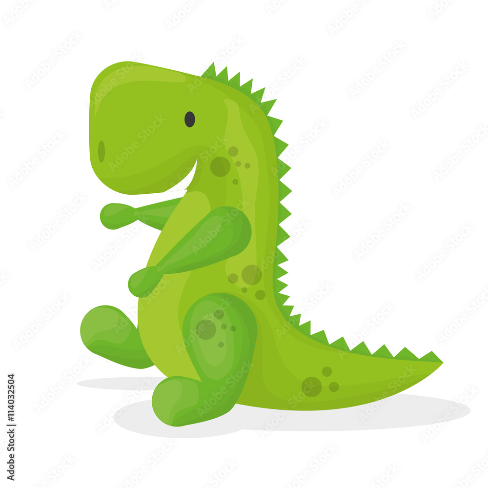 Fototapeta premium Baby toys design.