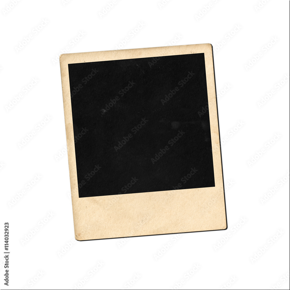 Instant photo frame isolated on white background. Polaroid Instant photo frame isolated on white background. Polaroid