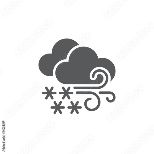 Blizzard weather icon