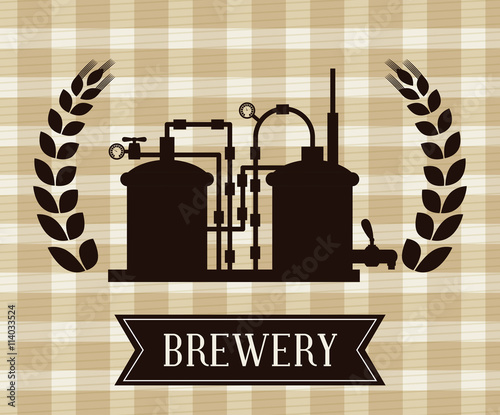 Beer design. illuistration