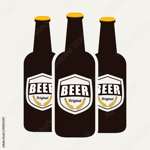 Beer design. illuistration