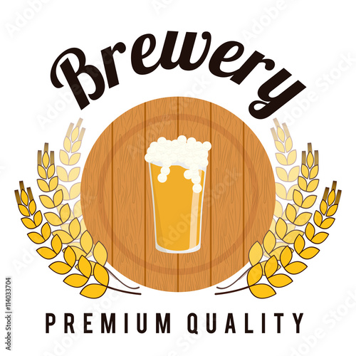 Beer design. illuistration
