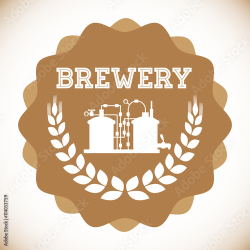 Beer design. illuistration