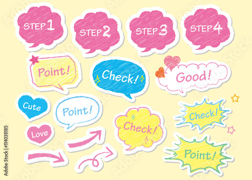 Navigation pins set Vector
