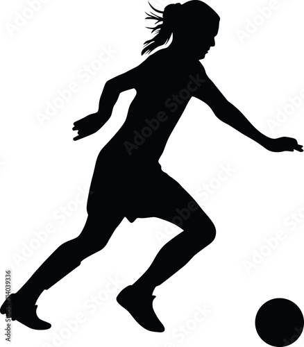 woman soccer player