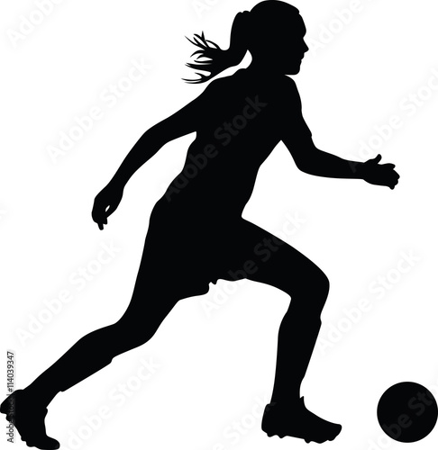 woman soccer player