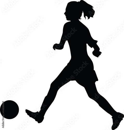 woman soccer player