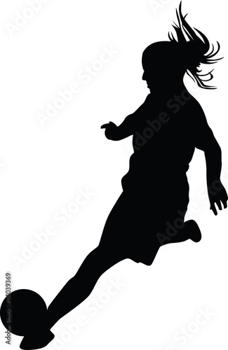 woman soccer player