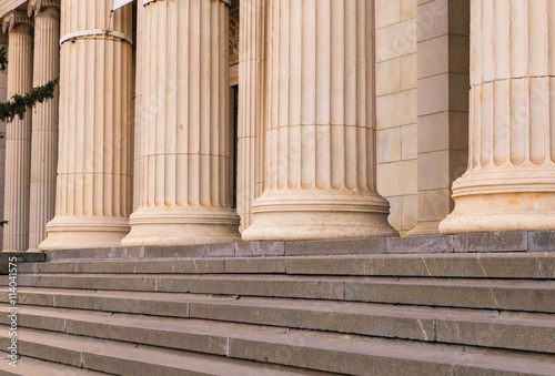 Wallpaper Mural Many old greek columns in a row Torontodigital.ca