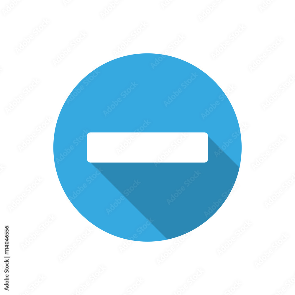 Index minus a blue circle with a shadow Index minus a blue circle with a shadow