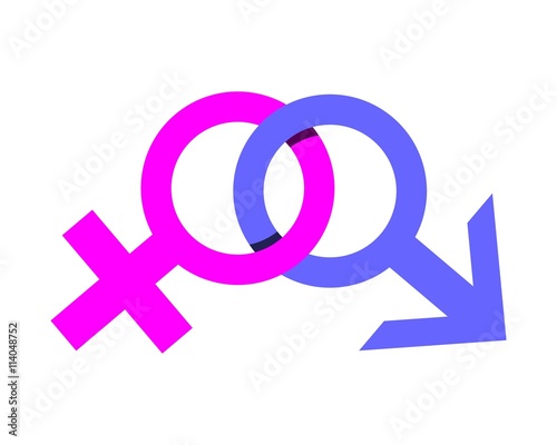 Male and Female logo