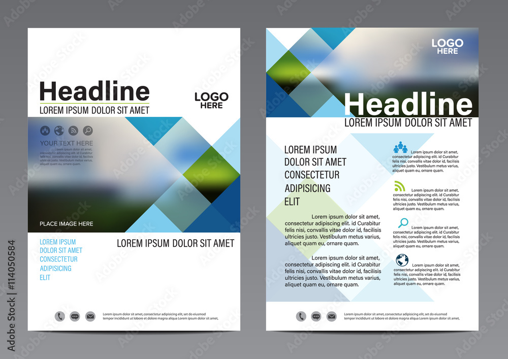 Geometric pattern Brochure Annual Report flyer design template. Leaflet cover Presentation Modern flat background. illustration vector in A4 size Geometric pattern Brochure Annual Report flyer design template. Leaflet cover Presentation Modern flat background. illustration vector in A4 size