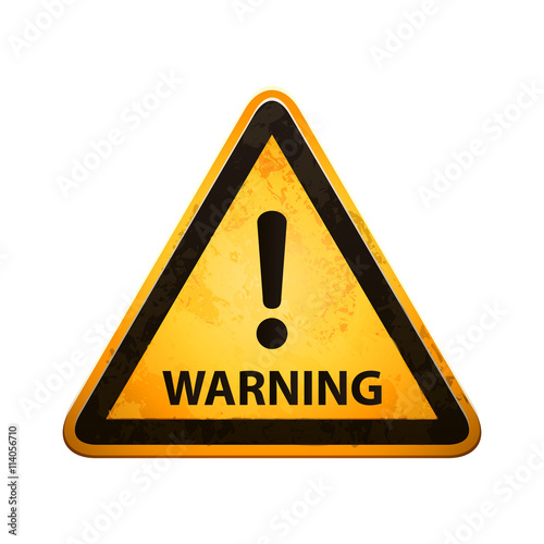 warning sign