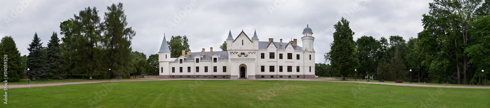 Historic Alatskivi Castle near Lake Peipus, Estonia