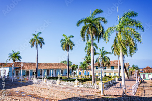 Plaza Mayor, Trinidad, Cuba © Delphotostock